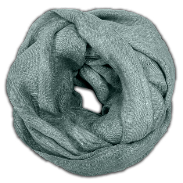 Infinity scarf petole blue circle
