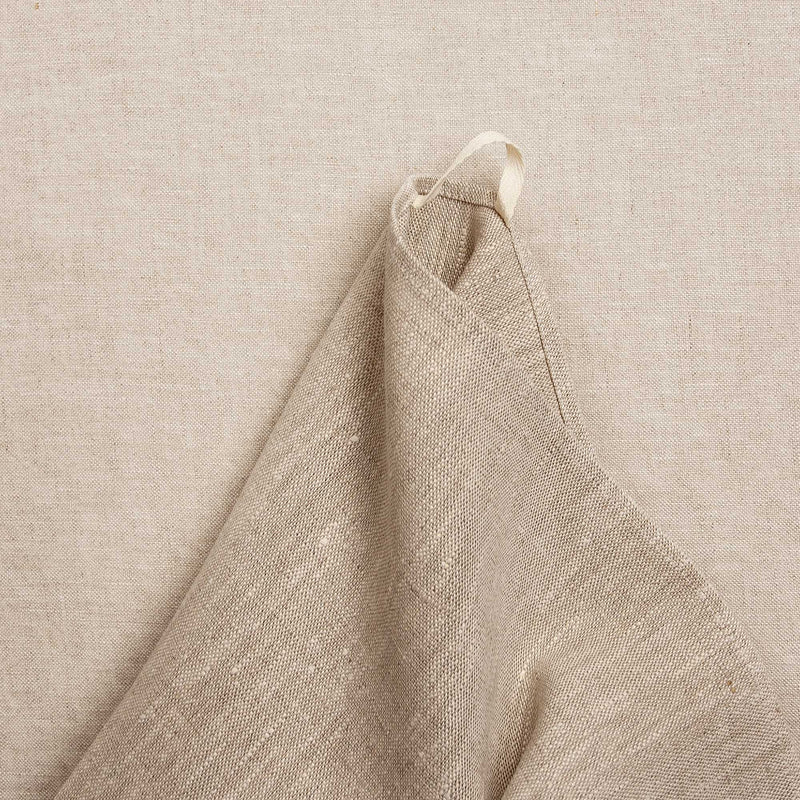 Linen kitchen towel, melange gray