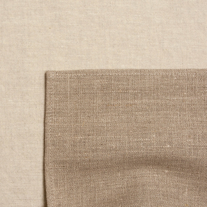 Linen napkin natural gray